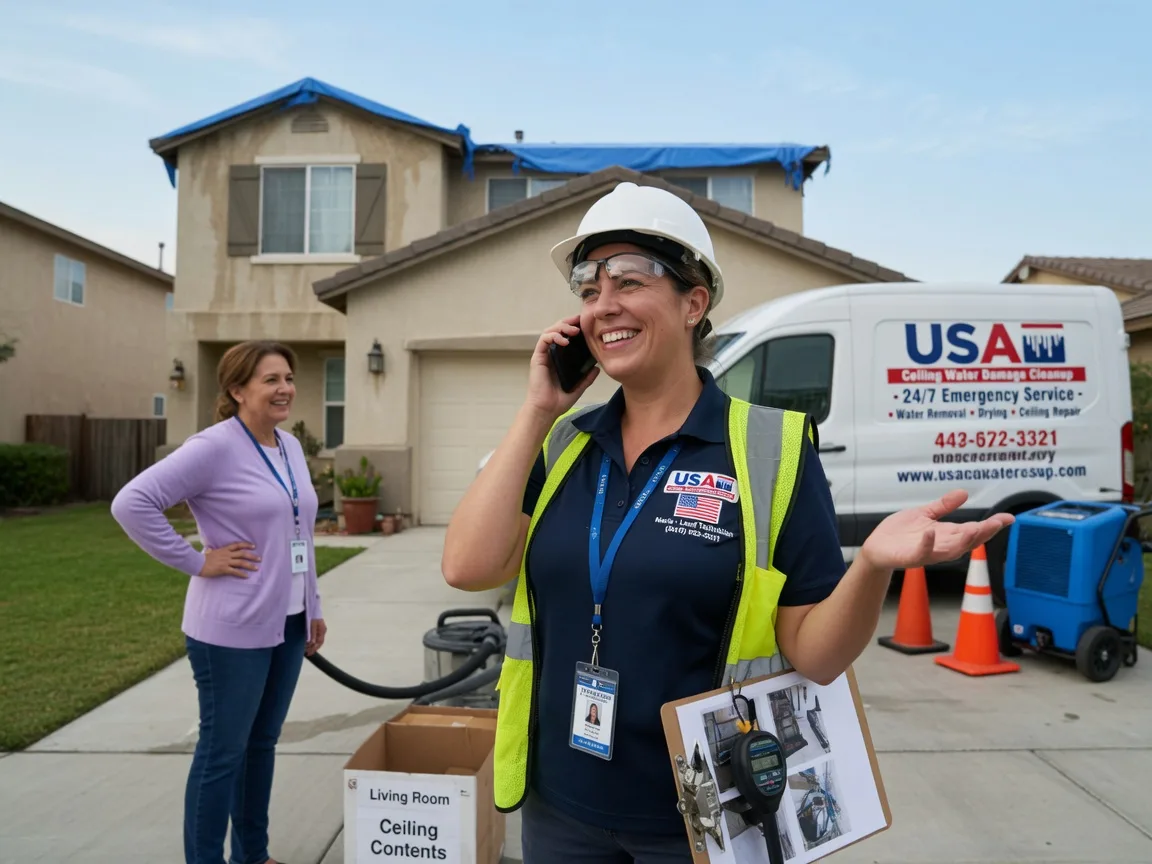 Ceiling Water Damage Restoration Lake Bluff, IL FAQs